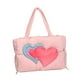 thumbnail image 4 of Bolso de mano acolchado de nailon para Mujer Yuyangstore Rosa, 4 of 8