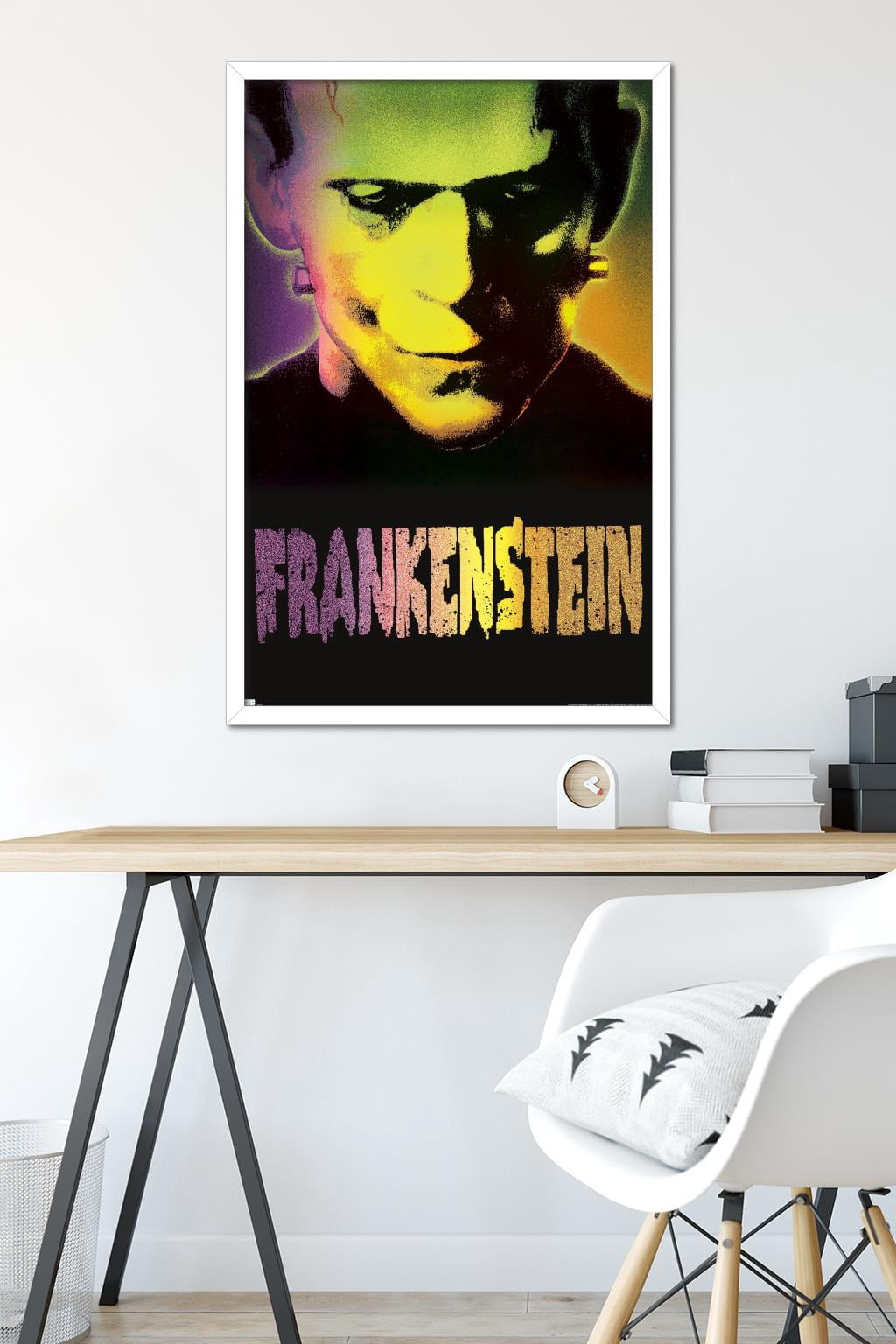 Frankenstein - Close-Up Wall Poster, 22.375" x 34" Framed