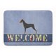 thumbnail image 1 of "Treasures German Pinscher Welcome Floor Mat, 19 x 27, multicolor" Caroline's Treasures BB5517RUG, 1 of 1
