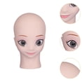 thumbnail image 6 of Bothyi Mannequin Head Anime Cosplay Doll Head Model Cute Sturdy Stable Manikin Head Gray Eyes, 6 of 8