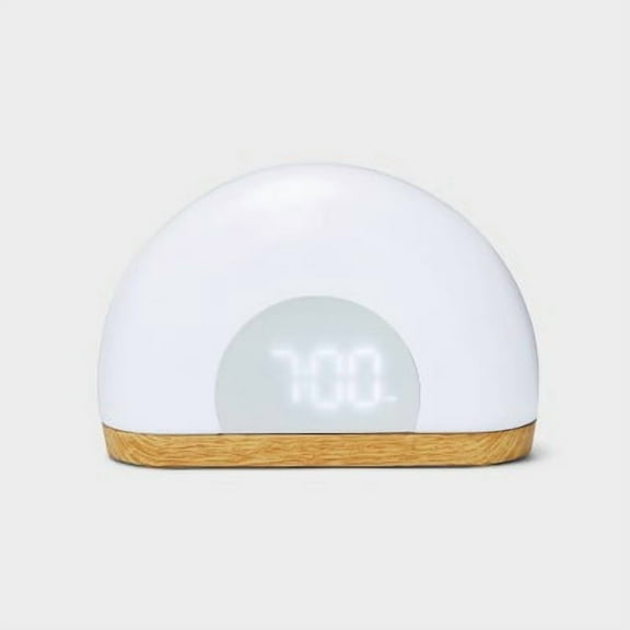 Wake Up Light Rise with Wood Nightlight