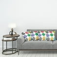 thumbnail image 3 of Ambesonne Colorful Throw Pillow Cover 4 Pack, Seashells Composition, 18", Multicolor, 3 of 5
