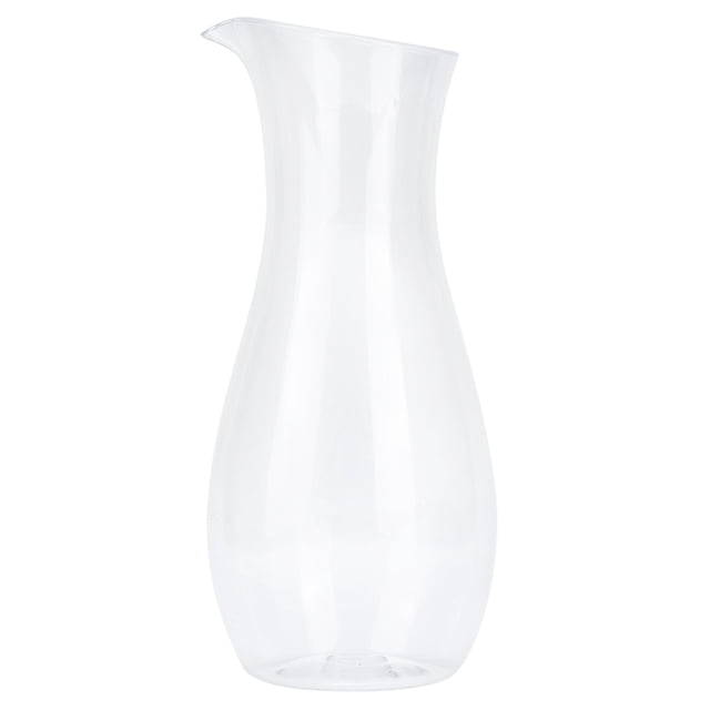 Botella de acrílico transparente para jugo, agua, vino, bebidas, hervidor, jarra para bar y hogar.