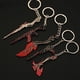 thumbnail image 3 of Juego de llaveros de la serie Valorant Gaias Vengeance, modelo de metal periférico de juego Vandal, accesorios colgantes, llaveros, regalos, juguetes para niños, 3 of 4