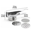 thumbnail image 4 of PENGXIANG Home Kitchen Three-in-one Stainless Steel Potato Press Manual Juicer, 4 of 6