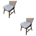 thumbnail image 2 of Ounissouiy Cojines de asiento de esponja universales para todas las estaciones para sillas de comedor para el hogar - Noveno duradero y que no se 9º - Azul cielo 2Conjunto, 2 of 6