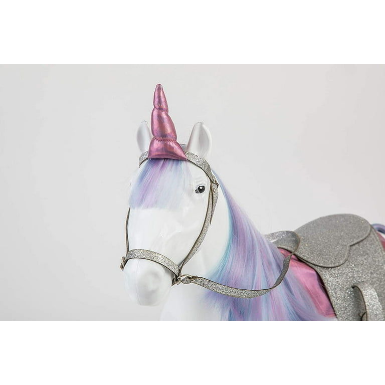 DesignaFriend 18 Inch Doll Unihorse Rainbow Mane Tail Walmart
