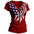 thumbnail image 3 of MAIHAN Usa 250th Anniversary T-Shirt Patriotic Shirt 4th Of July Tee Tops Plus Size American Flag Shirts Crew Neck Short Sleeve Summer T-Shirt Funny Tshirts Shirts for Women, 3 of 3