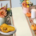 thumbnail image 4 of Fall Pumpkin Table Runner, Autumn Thanksgiving Kitchen Dining Table Decoration for Home Party Decor 13x90 Inches, 4 of 9