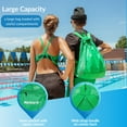 thumbnail image 3 of Sporti Mesh Backpack, Breathable & Abrasion-Resistant with Adjustable Straps and Inner Pocket, 3 of 11