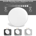 thumbnail image 3 of OIMG UV-Free LED Light Therapy Lamp, Therapy Lamp, Dimmable, Timing, Remote Control, Large lightbox, 3 color temperatures and 5 adjustable brightness levels, 3 of 4