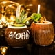 thumbnail image 5 of Tazas Estilo Tiki Tropical W / Letras Divertido Marrón Creativo 13.5oz Cerámica Coco Cóctel 400ml Taza para Fiesta Cerveza Soledad Taza de cóctel, 5 of 8