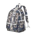 thumbnail image 2 of Pioneer Flower Backpack for School,Cute School Bag,Schoolbag with Adjustable Shoulder Straps & Padded Back,13.4"x11"x4.7", 2 of 6
