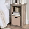 Better Homes & Gardens 2Cube Storage Organizer, Rustic Gray