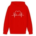 thumbnail image 5 of KyCheLot Hoodies for Girls Casual School Wear Pullover Long Sleeve Cute Sweatshirts with Pocket 3-14 Years, 5 of 5