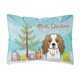 thumbnail image 1 of Almohada decorativa de tela con árbol de Navidad y perro de aguas de Cavalier de Caroline's Treasures, grande, multicolor Caroline's Treasures BB1596PW1216, 1 of 1