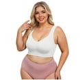 thumbnail image 6 of jobturf Bras for Women Wireless Jelly Plus Size Supportive Seamless Bralettes Full Coverage Push Up Comfortable No Underwire Tshirt Bras, 6 of 9