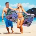 thumbnail image 6 of Clearance Sales!Beach Towel Long Beach Towel Super Lightweight Colorful Bath Towel Sandproof Beach Blanket Multi-Purpose Towel For Travel Swimming Pool 30x60 Inch, 6 of 7