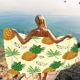 thumbnail image 5 of Zpanxa Beach Towel Microfiber Beach Towel Super Lightweight Colorful Bath Towel Sandproof Beach Blanket Multi-Purpose Towel for Travel Swimming Pool 30x60 Inch N, 5 of 6