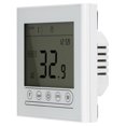 thumbnail image 2 of Controlador de temperatura, termostato programable LCD táctil LCD termostato inteligente termostato diseñado con precisión, 2 of 8