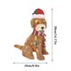 thumbnail image 2 of Holiday Living Christmas Led Light Up Fluffy Doodle Dogs Decor Gift, 2 of 5