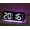Black Case + Pink Night Light, variant on VOLIVO Desk Digital Clock with Night Light, Small Alarm Clocks for Bedrooms, Kids, Heavy Sleepers