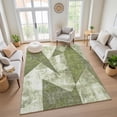 thumbnail image 7 of Addison Rugs Mayfield Premium Machine Washable Transitional Modern Green Rectangle Rug, 8' x 10', 7 of 7