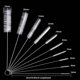 thumbnail image 4 of 10 Pieces Cleaning Brushes Bottle Nylon Brush Reusable Pipe Straw Tube Brushes, 4 of 5