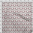 thumbnail image 3 of oneOone Organic Cotton Voile Fabric Argyle Style Ikat Print Fabric By The Yard 42 Inch Wide, 3 of 4