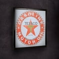 thumbnail image 2 of Officially Licensed Texaco Gasoline Motor Oil Framed LED Sign, 2 of 6