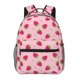 thumbnail image 1 of Easygdp Strawberries Mochila Ergonómica Versátil para Laptop - Múltiples Bolsillos, Correas Ajustables, Unisex para Escuela, Viajes y Actividades al Aire Libre-One Size, 1 of 5