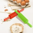 thumbnail image 2 of Kids Rolling Pins for Baking Playdough 2 Pack Non-Stick Silicone Small Rolling Pins for Home Kitchen,Random Colors, 2 of 5