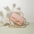 thumbnail image 2 of Bolso de mano de piel de oveja 2025 de piel auténtica, bolso bandolera para mujer, bolso con cadena de diamantes, bolso estilo Boston, 2 of 5