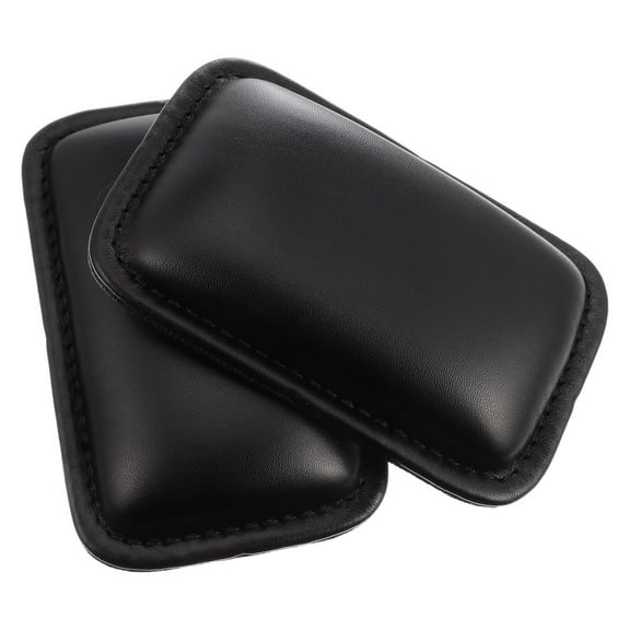 MLINS 2 Pcs Mouse Computer Mice Elbow Pads Keyboard Elbow Rest Pad 13x8cm Black