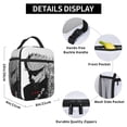 thumbnail image 5 of Jujutsu Anime Kaise Lunch Bag Lunch Tote Bag Portable Lunch Box Lunch Box for Work Office, Picnic, Travel, Camping, 5 of 8