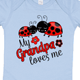 thumbnail image 4 of Inktastic My Grandpa Loves Me with Cute Ladybugs Boys or Girls Baby Bodysuit, 4 of 5
