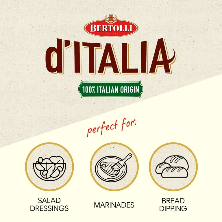Bertolli d'Italia Extra Virgin Olive Oil (16.9 oz) - Walmart.com