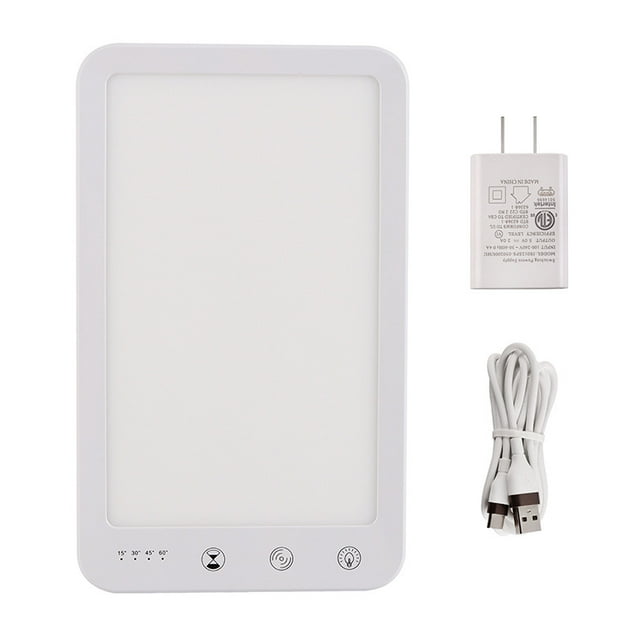 Light Therapy Lamp,10000Lux Adjustable Daylight Lamp Daylight Simulation Light With Multi-Angle Adjustable Stand,UV Free Full Spectrum Lamp YH