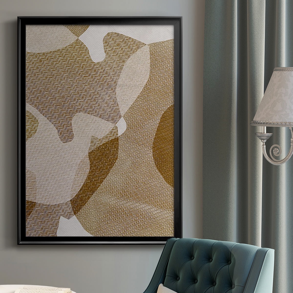 Texture Desert II Premium Framed Print, in Gold, Black, or Silver - Ready to Hang