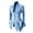 Light Blue, variant on LYXSSBYX Winter Shackets for Women Clearance Women Long Sleeve Retro Lace Trim Button up Vintage Irregular Tailcoat Outwear