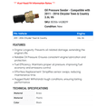 thumbnail image 2 of Oil Pressure Sender - Compatible with 2011 - 2016 Chrysler Town & Country 3.6L V6 2012 2013 2014 2015, 2 of 2