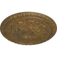 thumbnail image 3 of Ekena Millwork 18"OD x 1 3/8"P Richmond Ceiling Medallion (Fits Canopies up to 2 5/8"), Hand-Painted Rubbed Bronze, 3 of 5