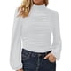 thumbnail image 2 of Blusa de manga abullonada para mujer, blusa de manga larga para mujer Blusa de manga larga para mujer Blusa de manga larga para mujer Integración sin costuras, 2 of 5