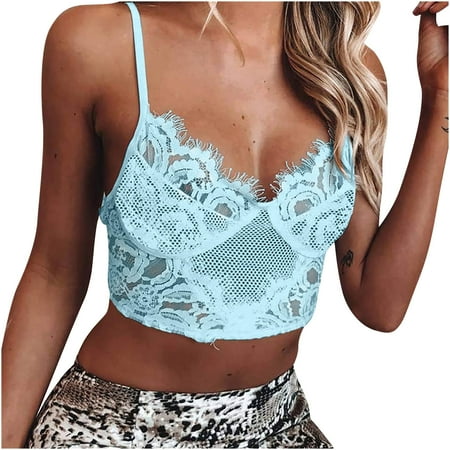 

Women Bra Underwear Set Bodysuit Women Sling Crop Sexy Lace Lingerie Nightwear Sexy Chemise Nightie Underwear Bra Front Button Bras for Women Wide Strap Bras