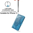 thumbnail image 2 of Funda para teléfono iPhone11, funda para iPhone 11 con tarjetero, soporte para mujeres, niñas y niños, cartera para iPhone11, bonita y resistente tapa de piel sintética, 2 of 5