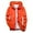 Orange, variant on Fgnfyis Mens Coats and Jackets Unisex Casual Outdoor Sports Jacket Lightweight Water Windbreaker for All Seasons Mens Winter Jacket Black XXXXL