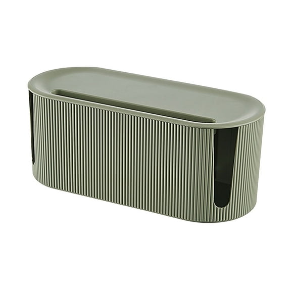 FFENYAN Home Cable Plug Socket Management Box Plug Board Storage Box Wireless WiFi Router Desktop Data Cable Plug Socket Storage Box