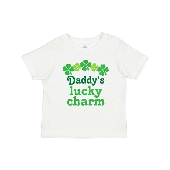 Inktastic Daddys Lucky Charm St Patricks Boys or Girls Baby T-Shirt