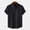 Black, variant on ZVNAΖH Mens Cotton and Linen Shirts Summer Casual Short Sleeve Shirts Button Stand Up Collar Shirts Beach Vacation Shirts