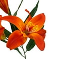 thumbnail image 5 of Mainstays 31" Artificial Orange Tiger Lily Flower Stem, Indoor Decoration, 5 of 11